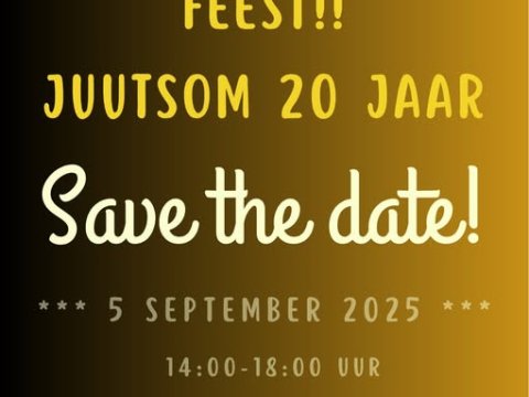 Juutsom bestaat dit jaar 20 jaar!!